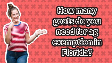 How many animals are required for ag exemption in Texas A minimum of 2 animal units of animals are required to qualify. . How many goats for ag exemption texas